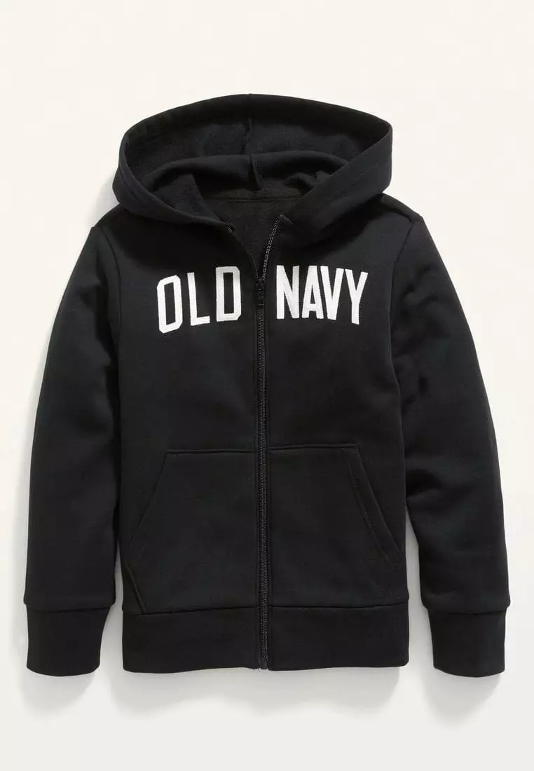 Old navy black hoodie sale