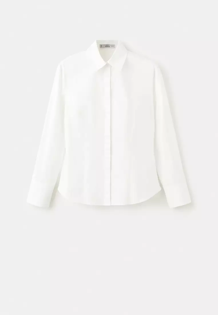 Slim-Fit Poplin Shirt