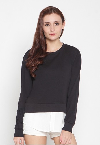 Sweater with Cotton - Black