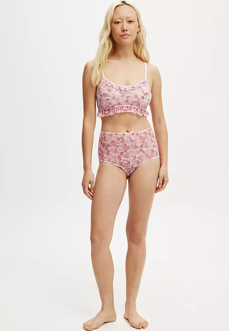 Stretch Lace Scoop Bralette