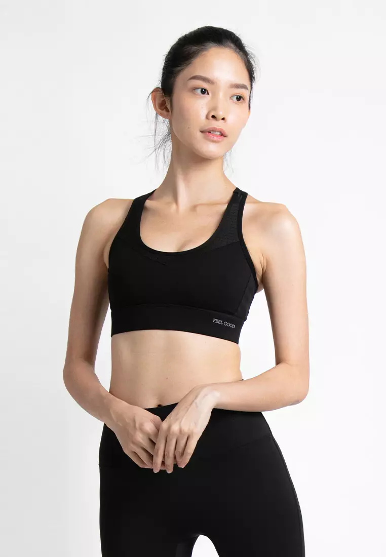 Buy FOREST Forest Ladies Nylon Spandex Dri Fit Sport Bra Quick Dry