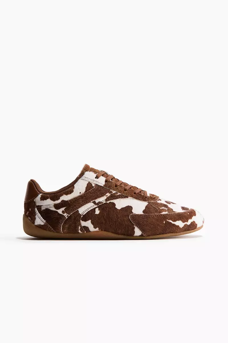 Leather trainers