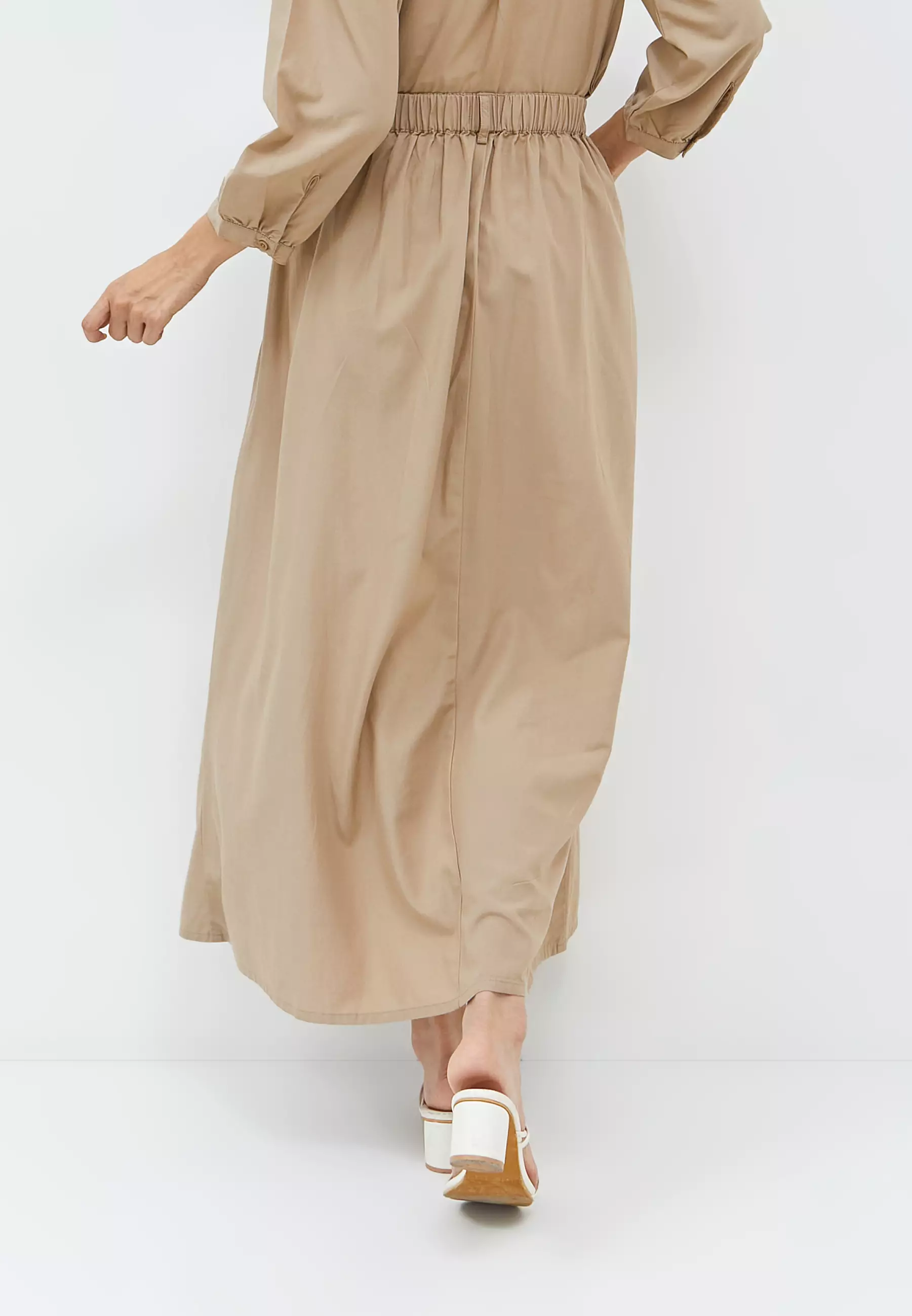 Renata Light Brown Skirt (G.2207)
