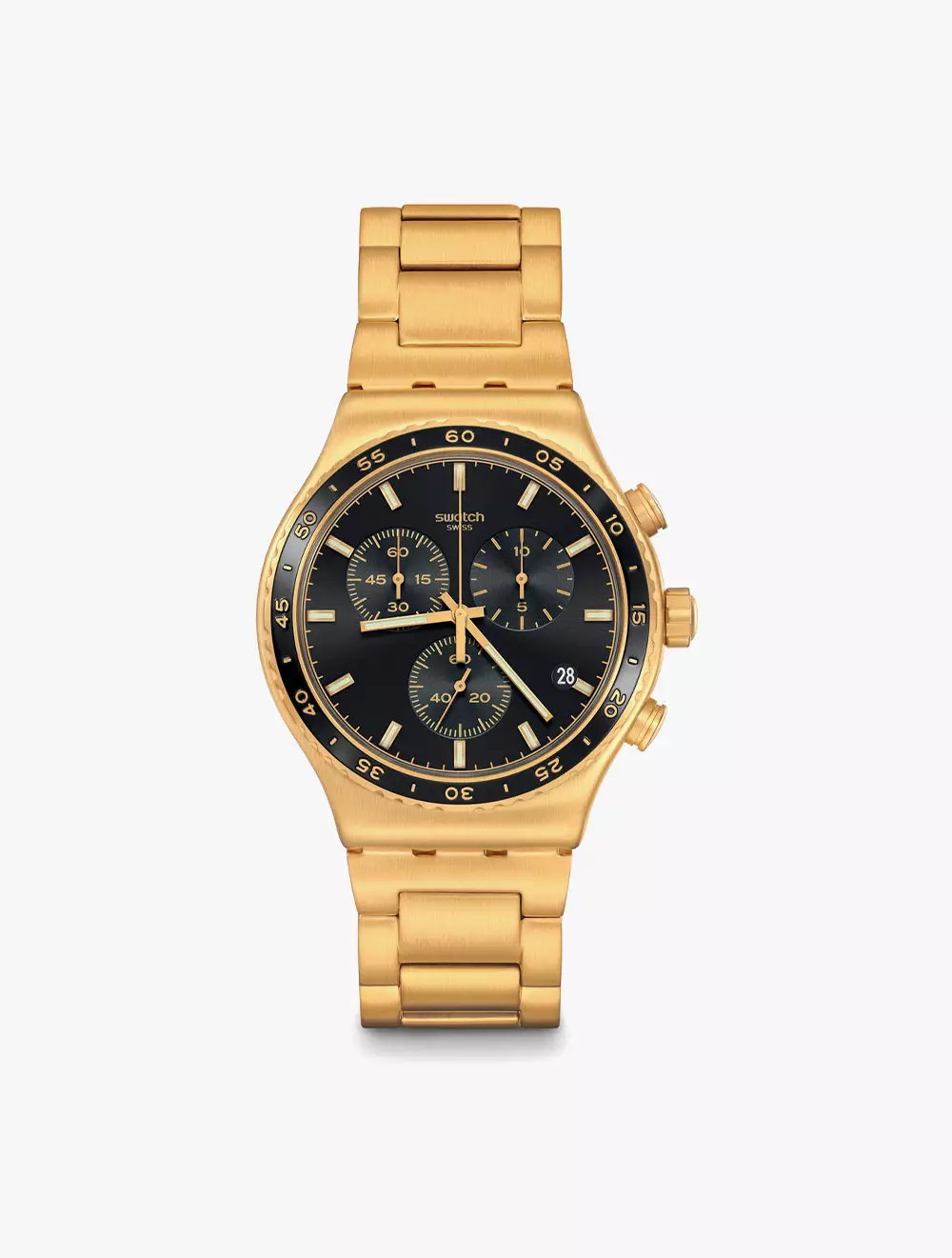 Jual Swatch IN THE BLACK Gold Original 2024 ZALORA Indonesia   Swatch 0997 0261034 1 