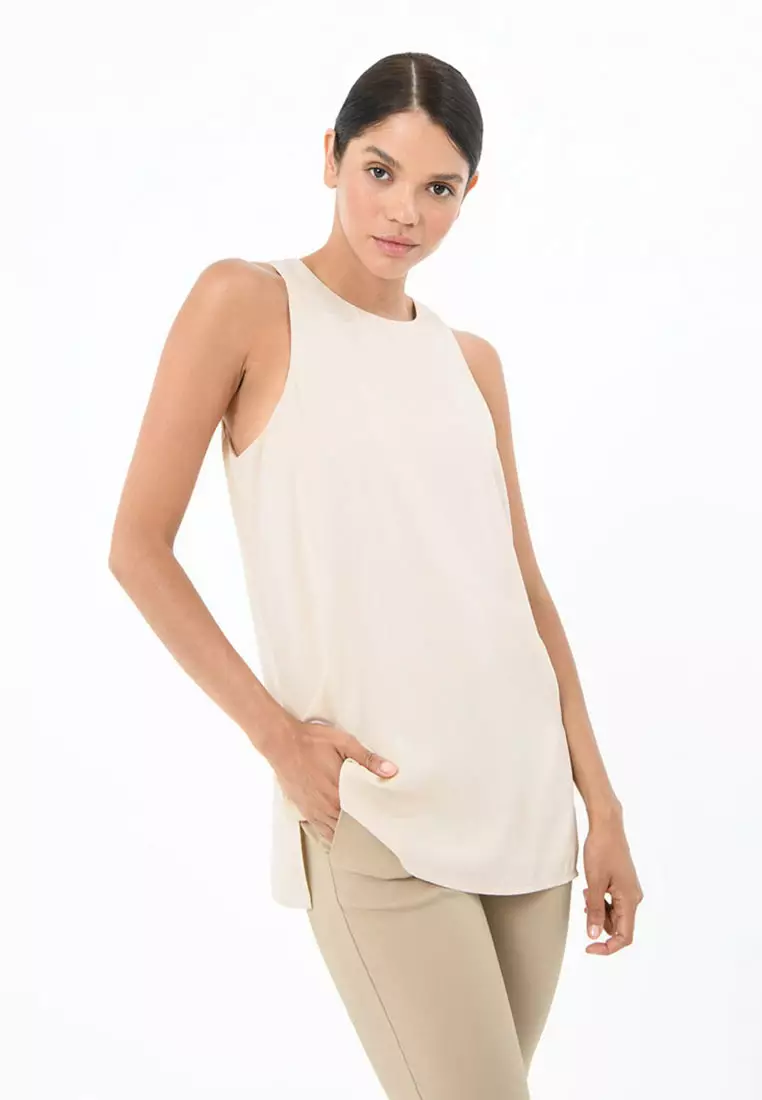 Ember Sleeveless Longline Top