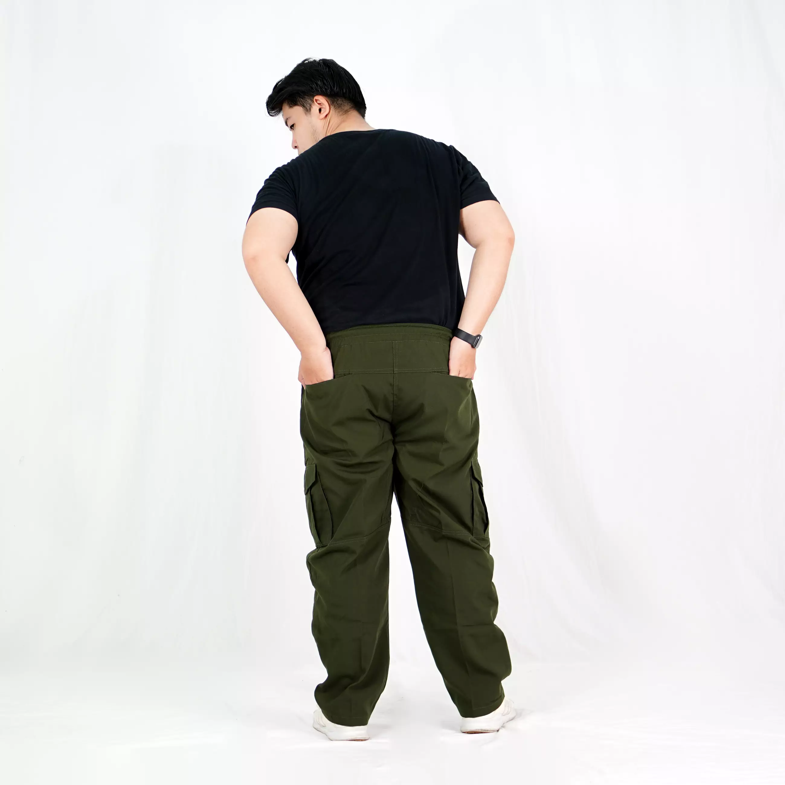  DENNY BIG Celana Cargo Taktikal Ukuran BESAR Celana Cargo ARMY