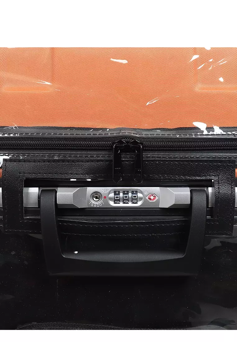 Sarung Koper Sepeda Lipat SM-06 - Transparant