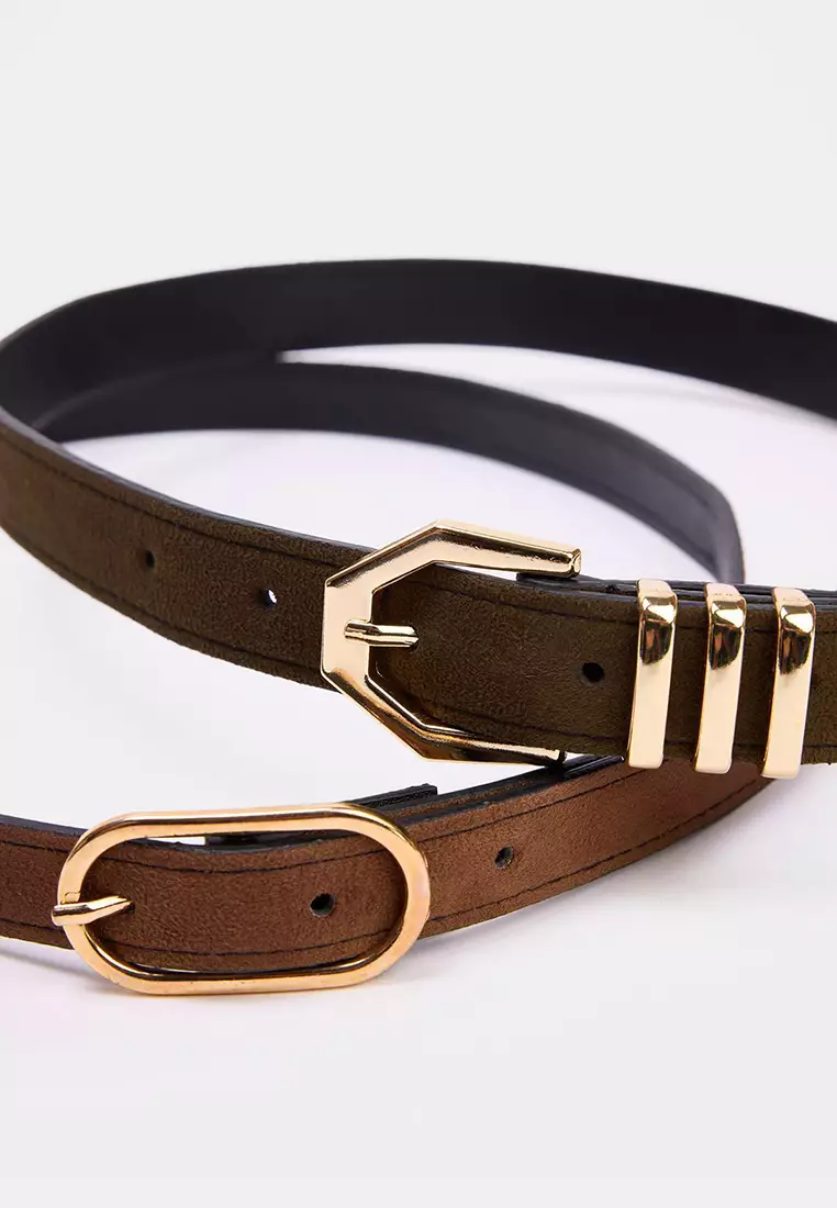Double Pack Thin Belt