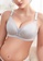 ZITIQUE grey Women's Comfortable Front Buckles Breast-feeding Bra - Grey A3C62USC49A706GS_2