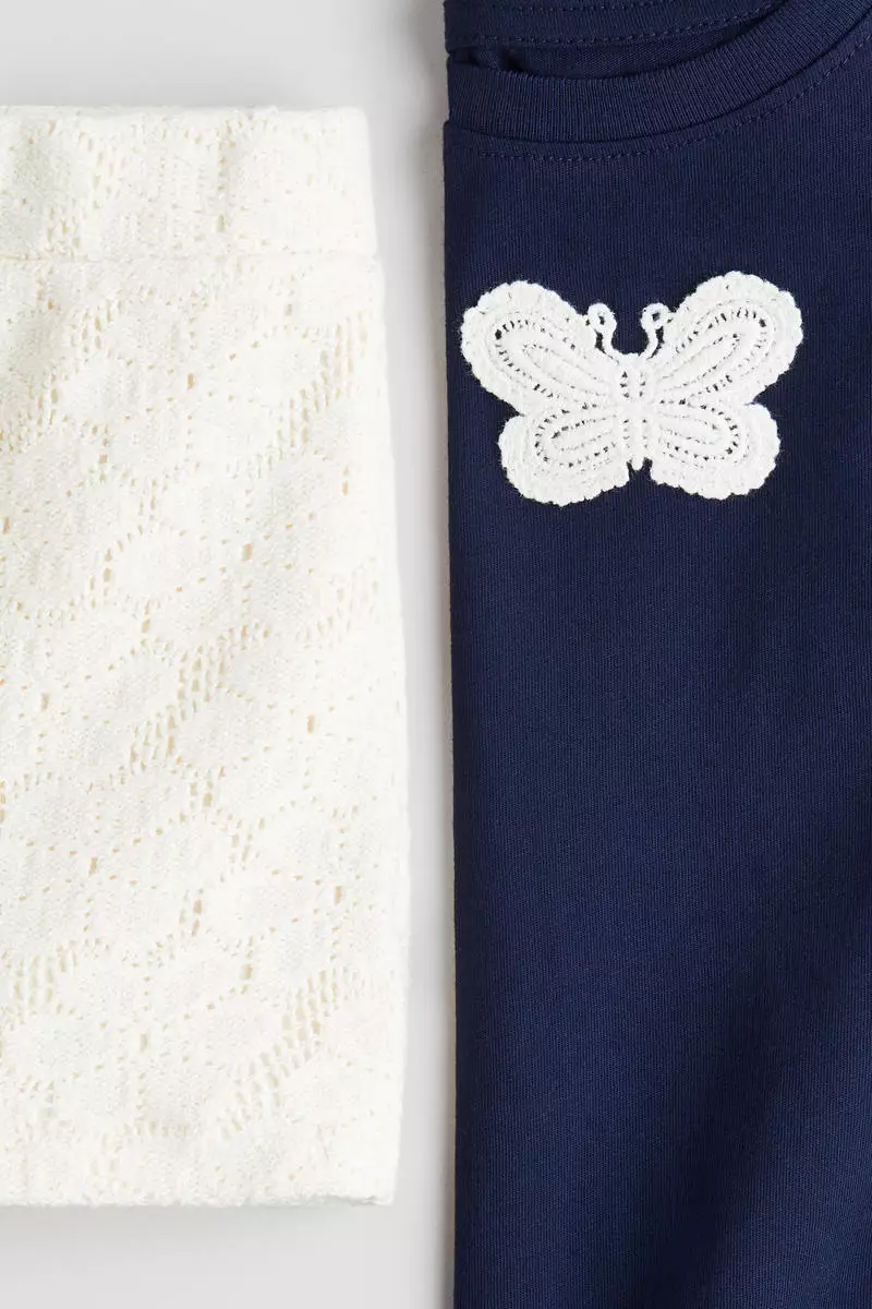 2-piece top and shorts set