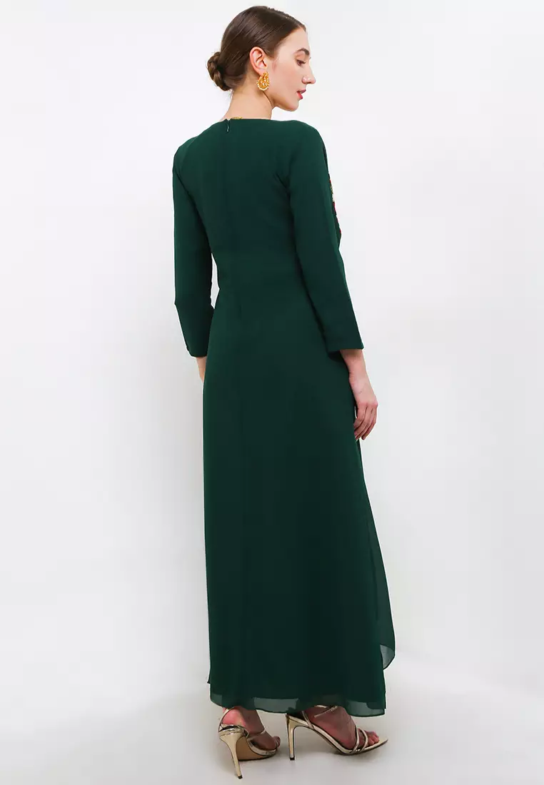 Chanira Festive Rabica Gamis-Green