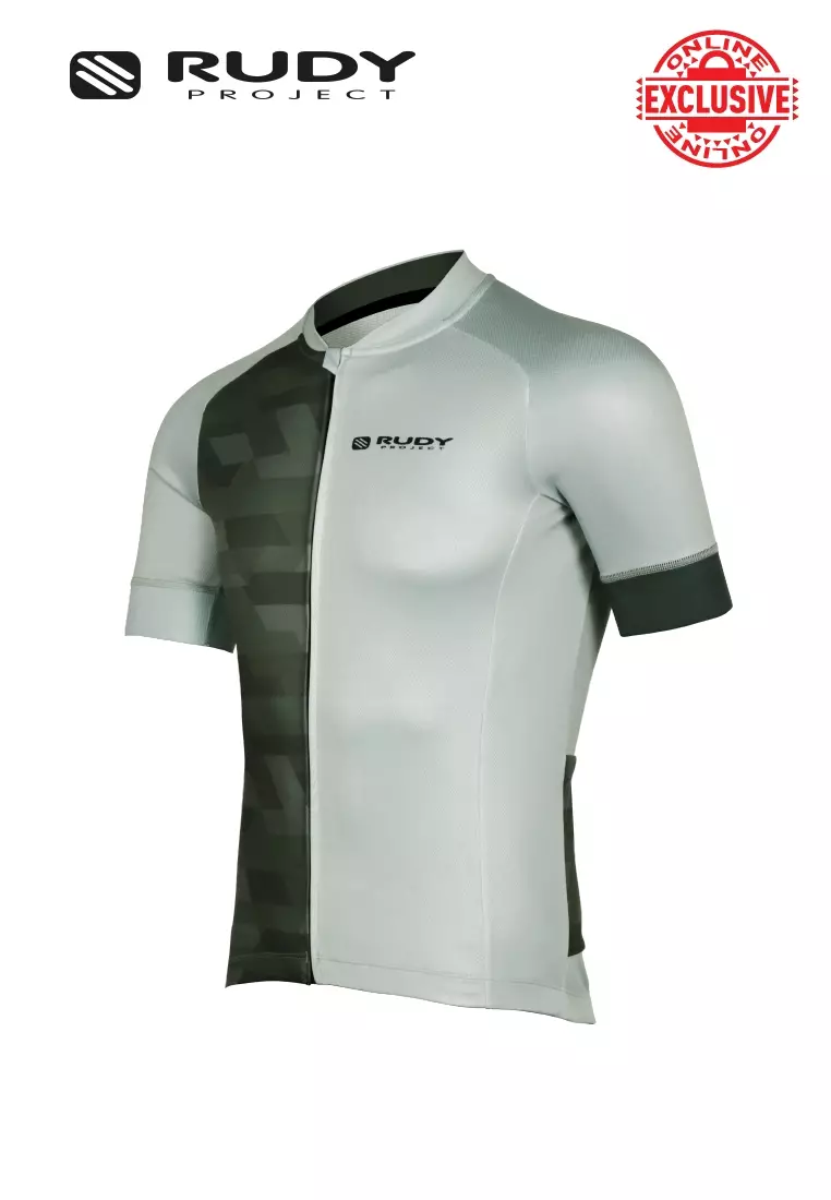 Conceal Cycling Jersey – Grey | Breathable Performance Apparel