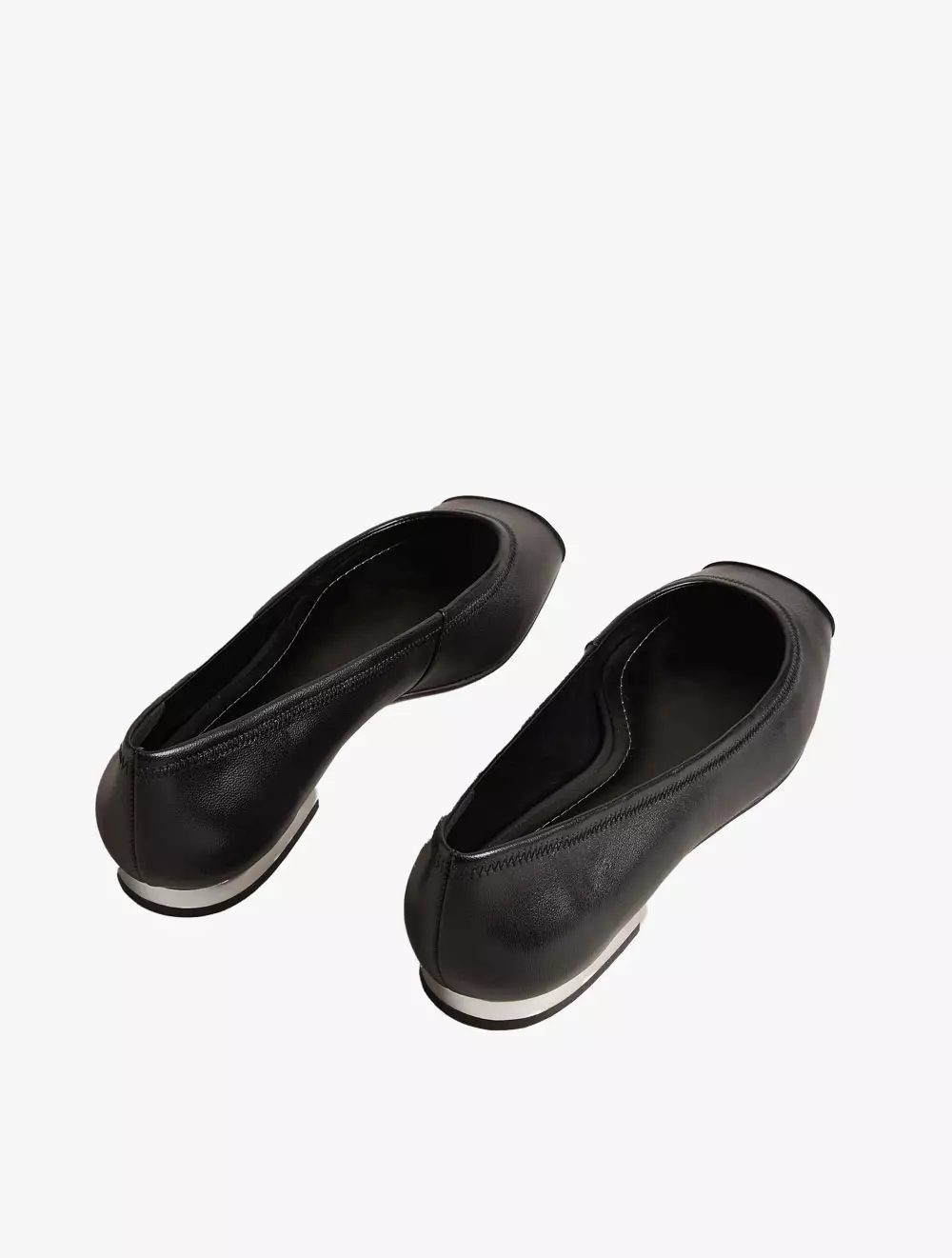 Jual Ted Baker KAREH Ballet Shoes With Metal Toe Cap - Black Original ...