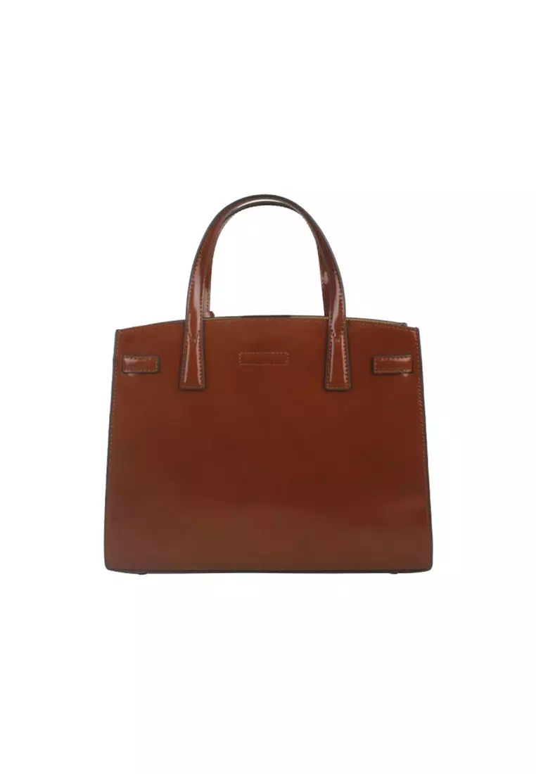 Robinson SPAZZOLATO Women's Shoulder Bag in Dark Ochre 166201