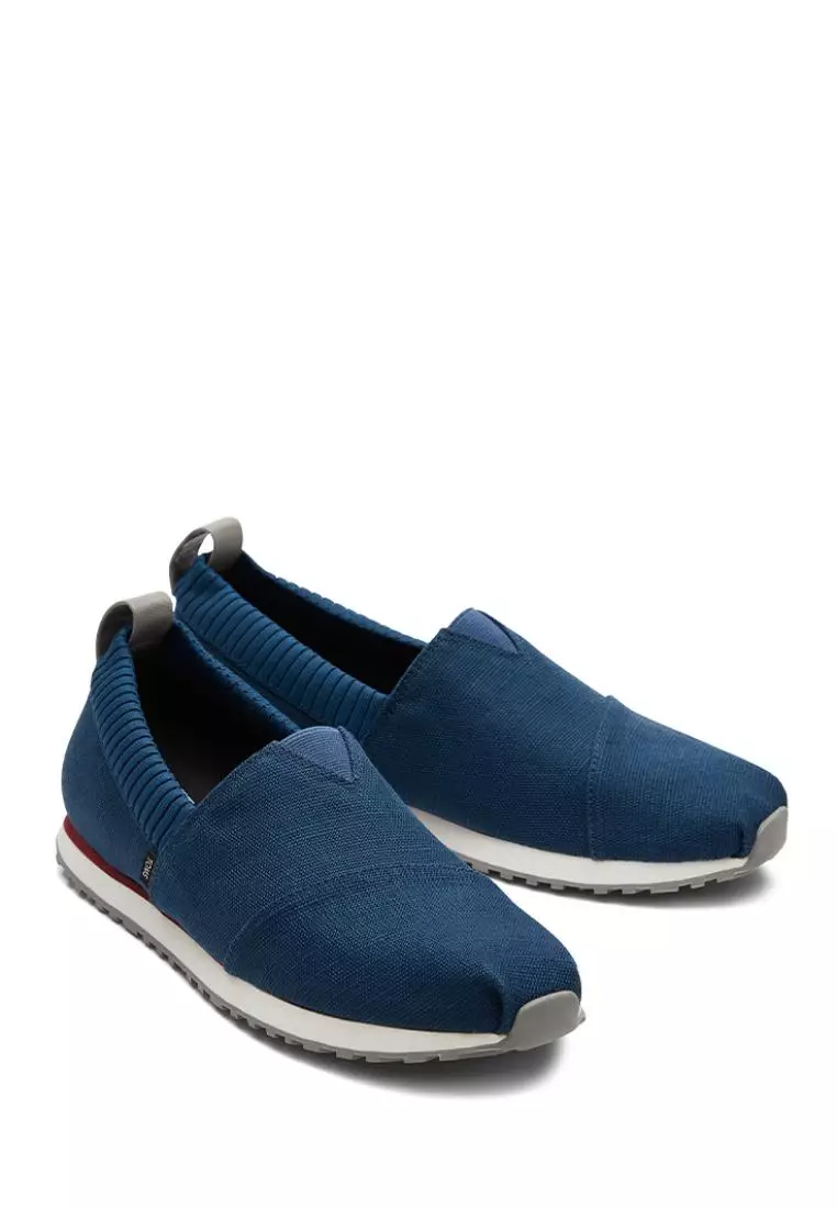 Toms majolica blue heritage canvas store