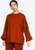 Earth by Zalia Basics orange Organic Cotton Kimono Shape Sleeve Top EBBCCAA7118678GS_1