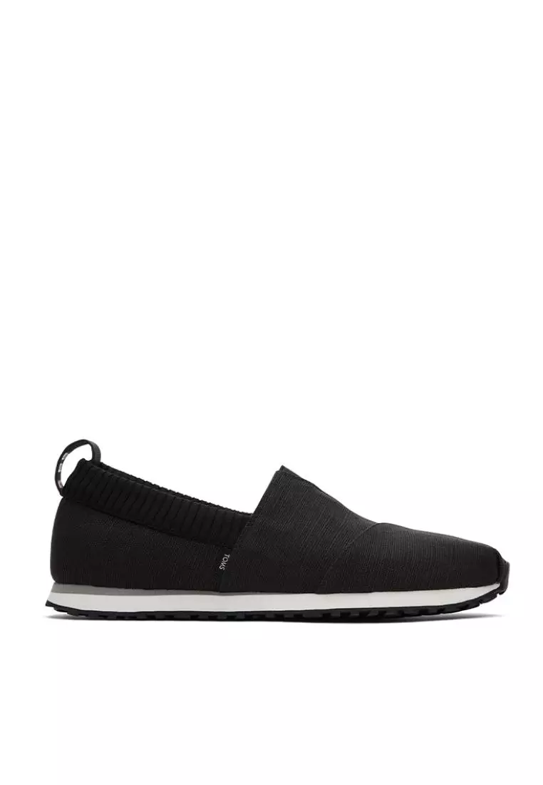 Discount on Toms  shoes - SKU: Sneakers Alpargata Resident Men - Black Heritage Canvas