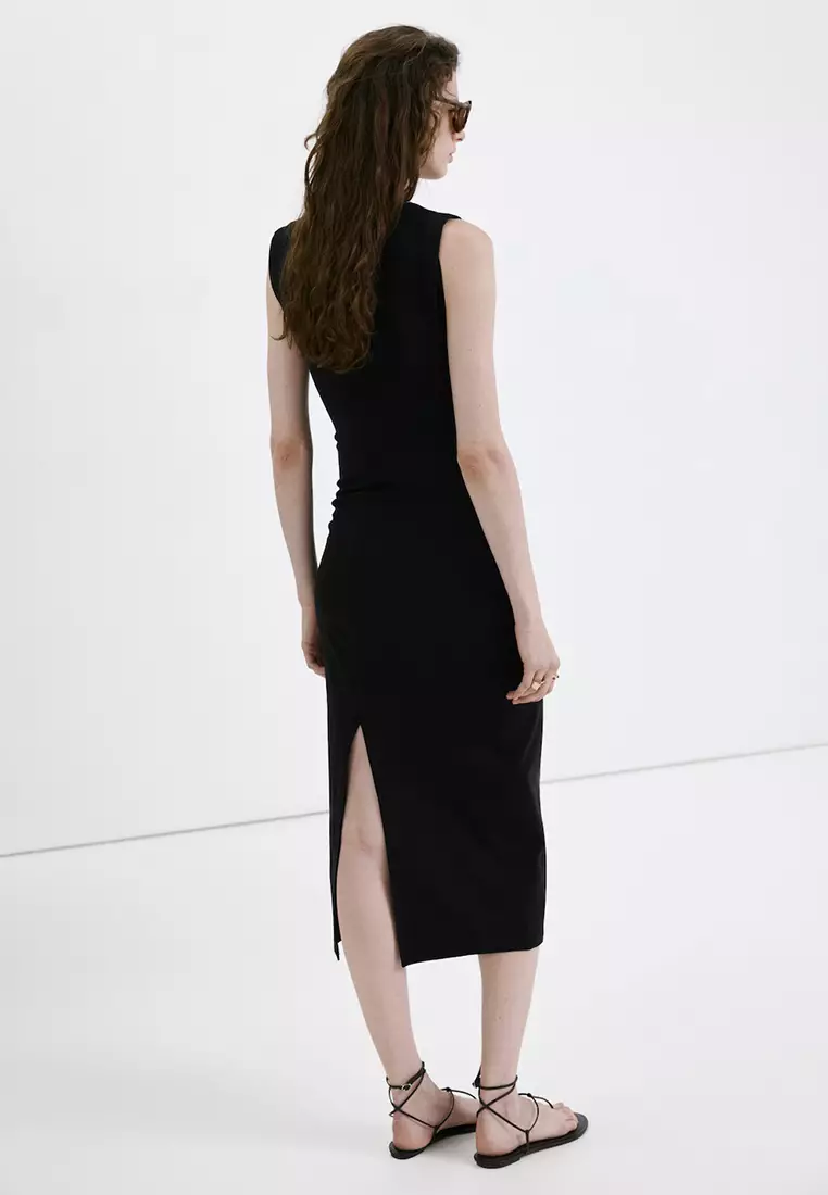Long Draped Dress