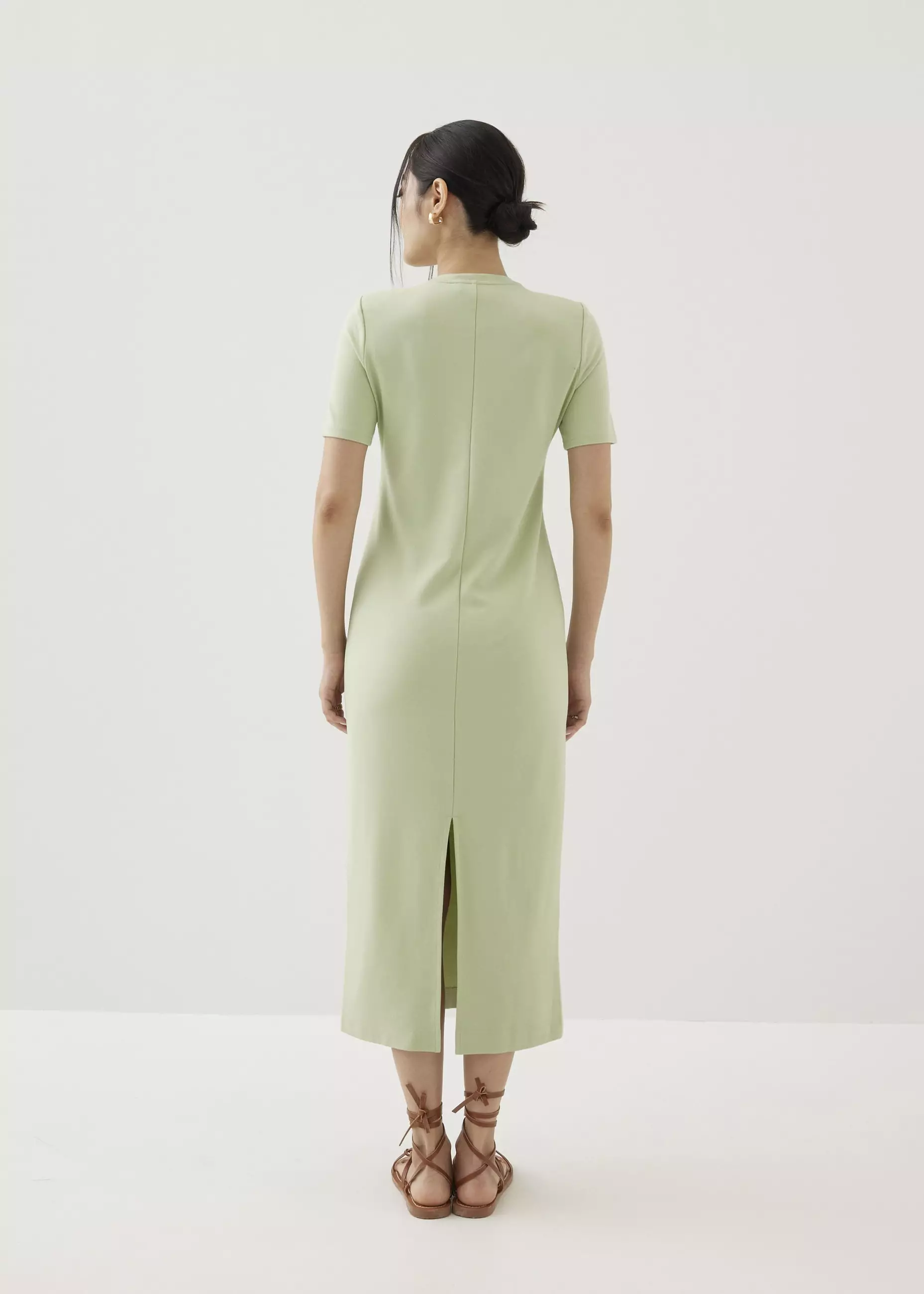 Dress Wanita - Tasmin Rayon Midaxi Shirt Dress