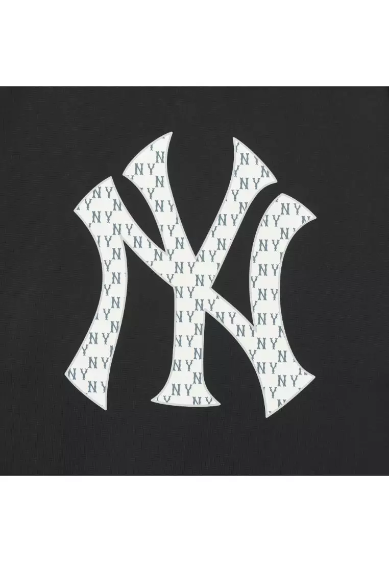 ☆人気☆【MLB】☆Classic Monogram Big Lux  Paddin.g☆ เสื้อยืด Classic Monogram Big Lux Oversized-Fit T-Shirt New