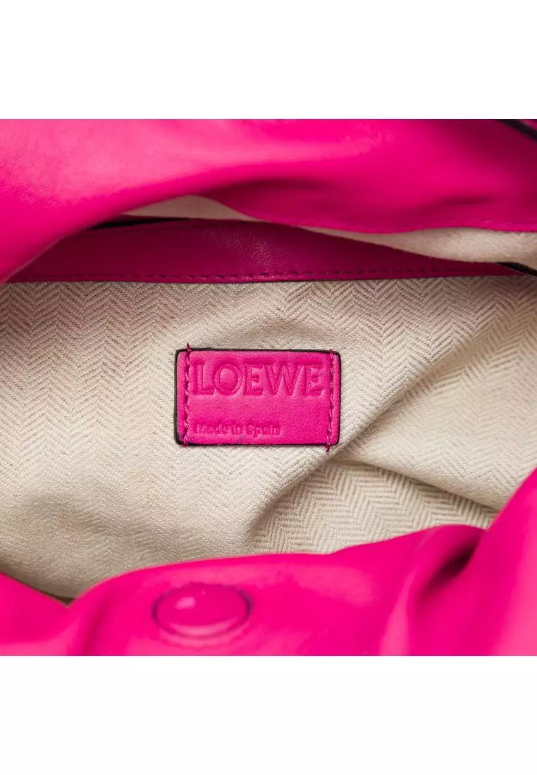 Pre-Loved Loewe Medium Nappa Flamenco Knot Shoulder Bag