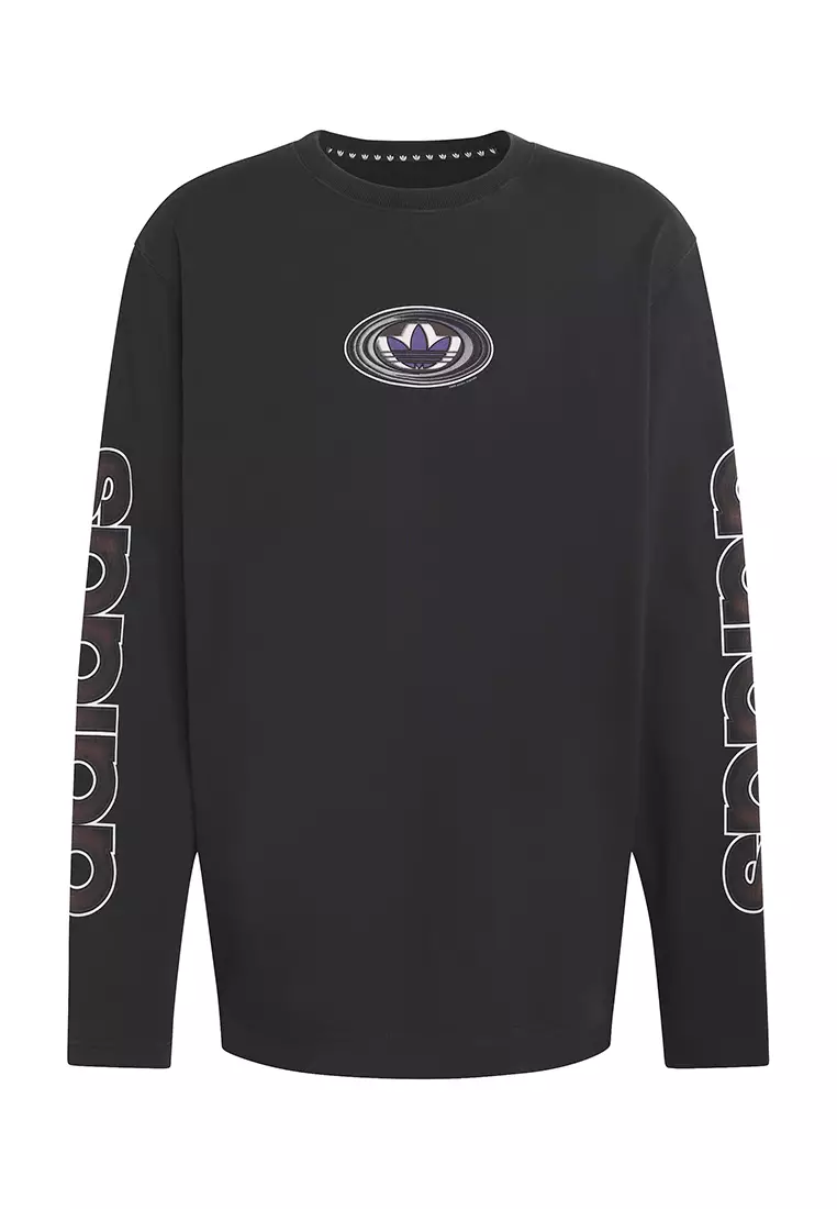 Buy ADIDAS 90s Alternative Sport Archive Graphic Long Sleeve Tee