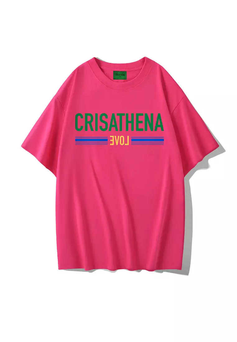 Love Graphic T-Shirt in Fuchsia