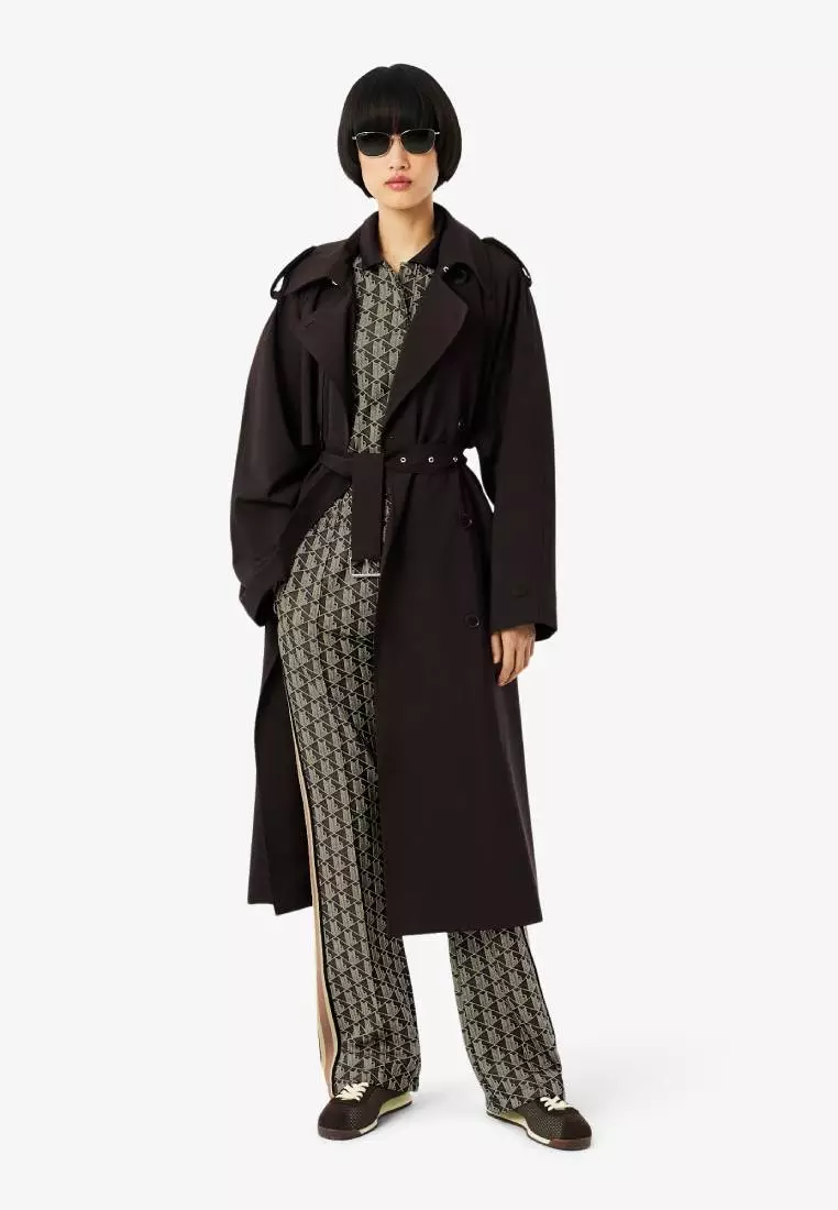 Slim Fit Monogram Jacquard Polo Shirt