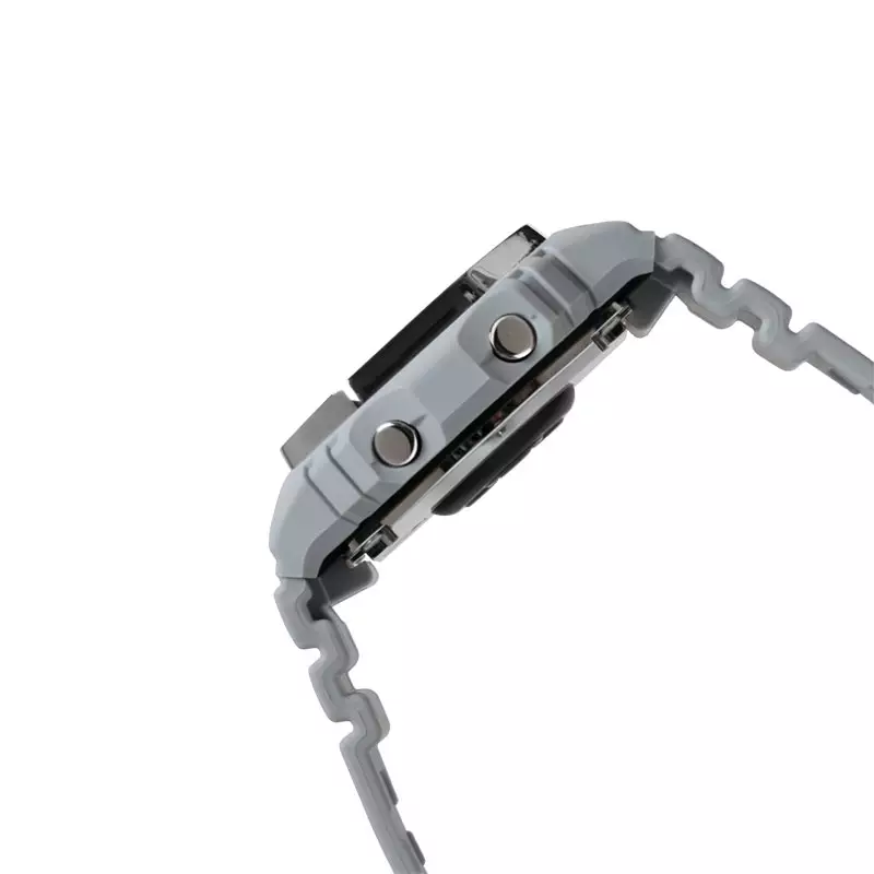 Jam Tangan Pria Casio G-Shock DW-H5600MB-8A9DR Smartwatch G-Squad Heart Monitor Digital Dial Grey Resin Band