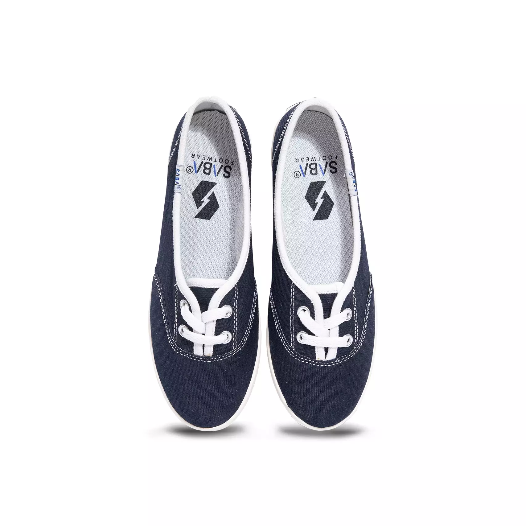SABA Women Orchid Navy PX White - Sepatu Wanita Original 100% | Sepatu Casual Wanita | Sneakers Wanita Original 100% ORC 09