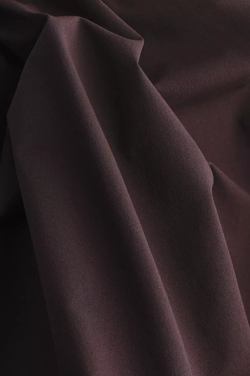 Bubble-hem halterneck top