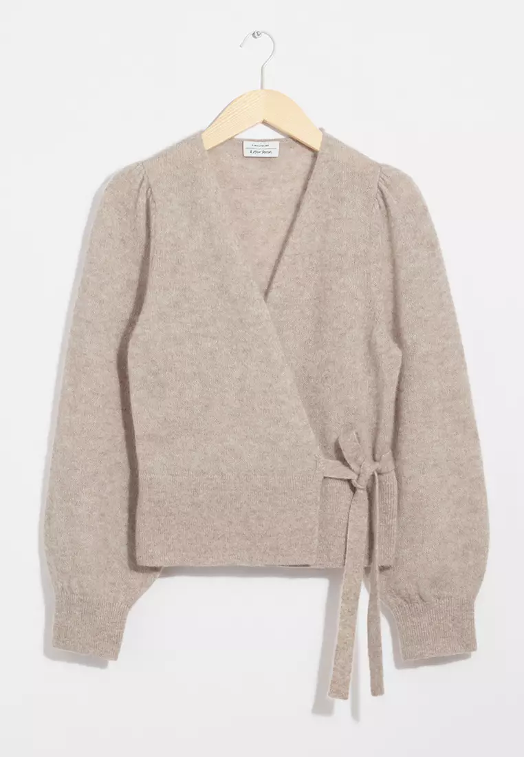 Buy Other Stories Knitted Wrap Cardigan 2025 Online ZALORA