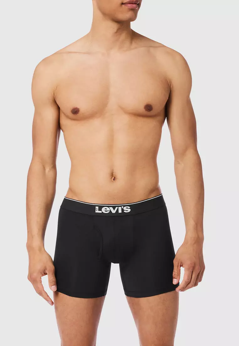 Levi's® Levis Men Solid Basic Boxer 2P Microfiber (004RR-0074)