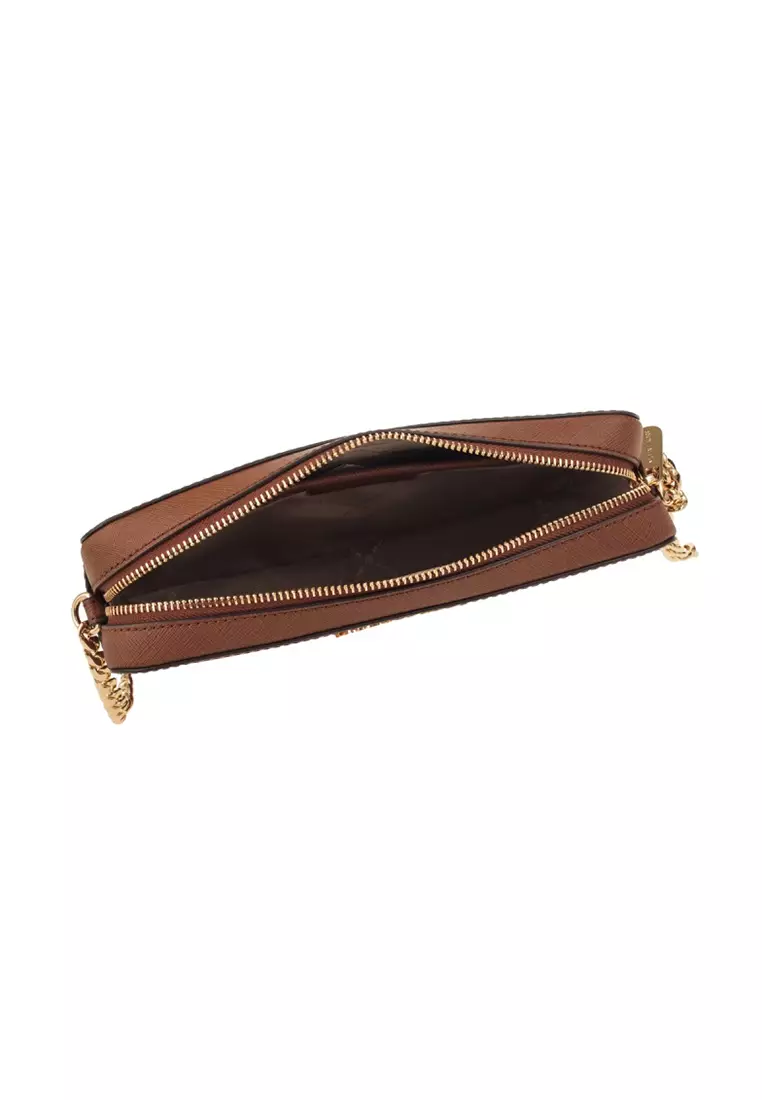 Jet Set Large Saffiano Leather Crossbody Bag 35T8GTTC9L