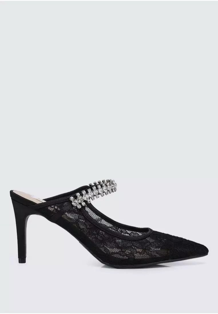 Discount on My Ballerine  shoes - SKU: Belle Comfy Mules In Black