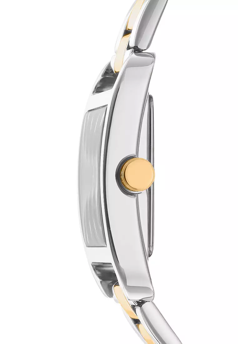 DKNY City Maxi Two Tone Stainless Steel Analog Quartz Watch For Women DK1L001M0065