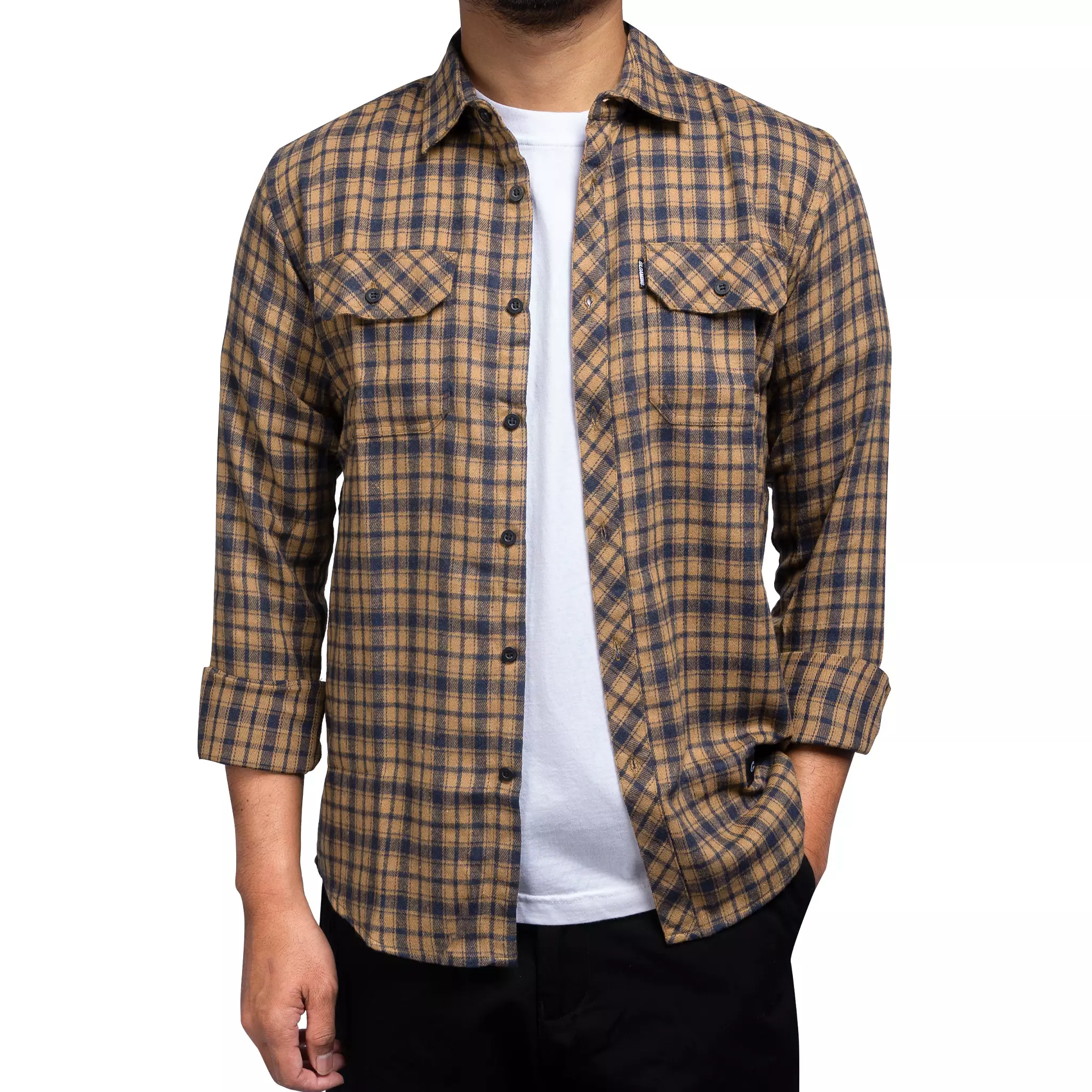 Kemeja Flanel Panjang Martens Unisex