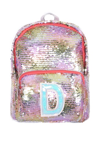 Buy Adkidz Adkidz Reversible Sequin Backpack With Initial D Online Zalora Malaysia