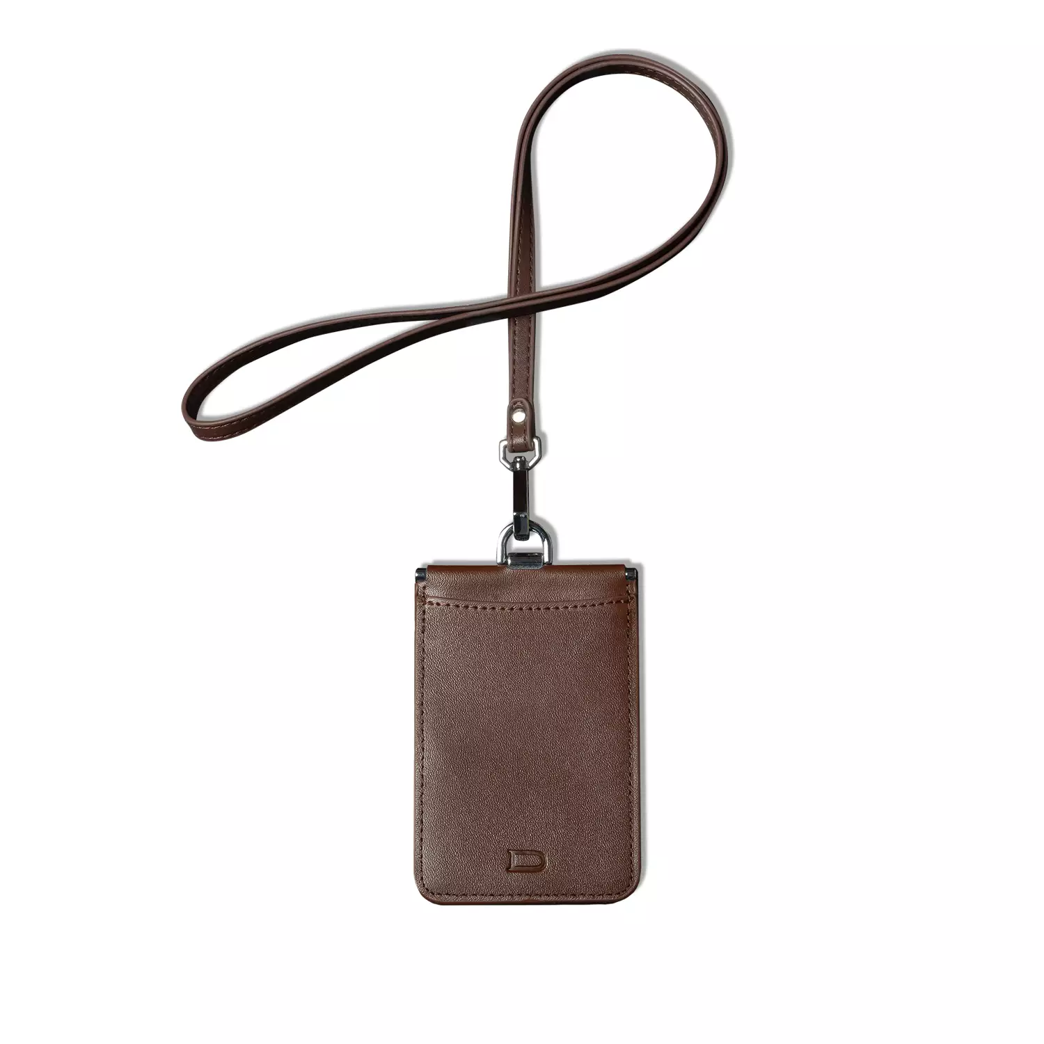 Orion Brown Lanyard \/ ID Card Holder