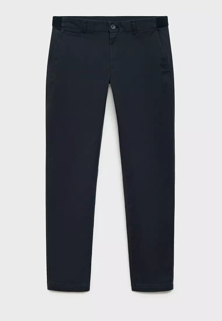 Prato Cropped Tapered Chino Trousers
