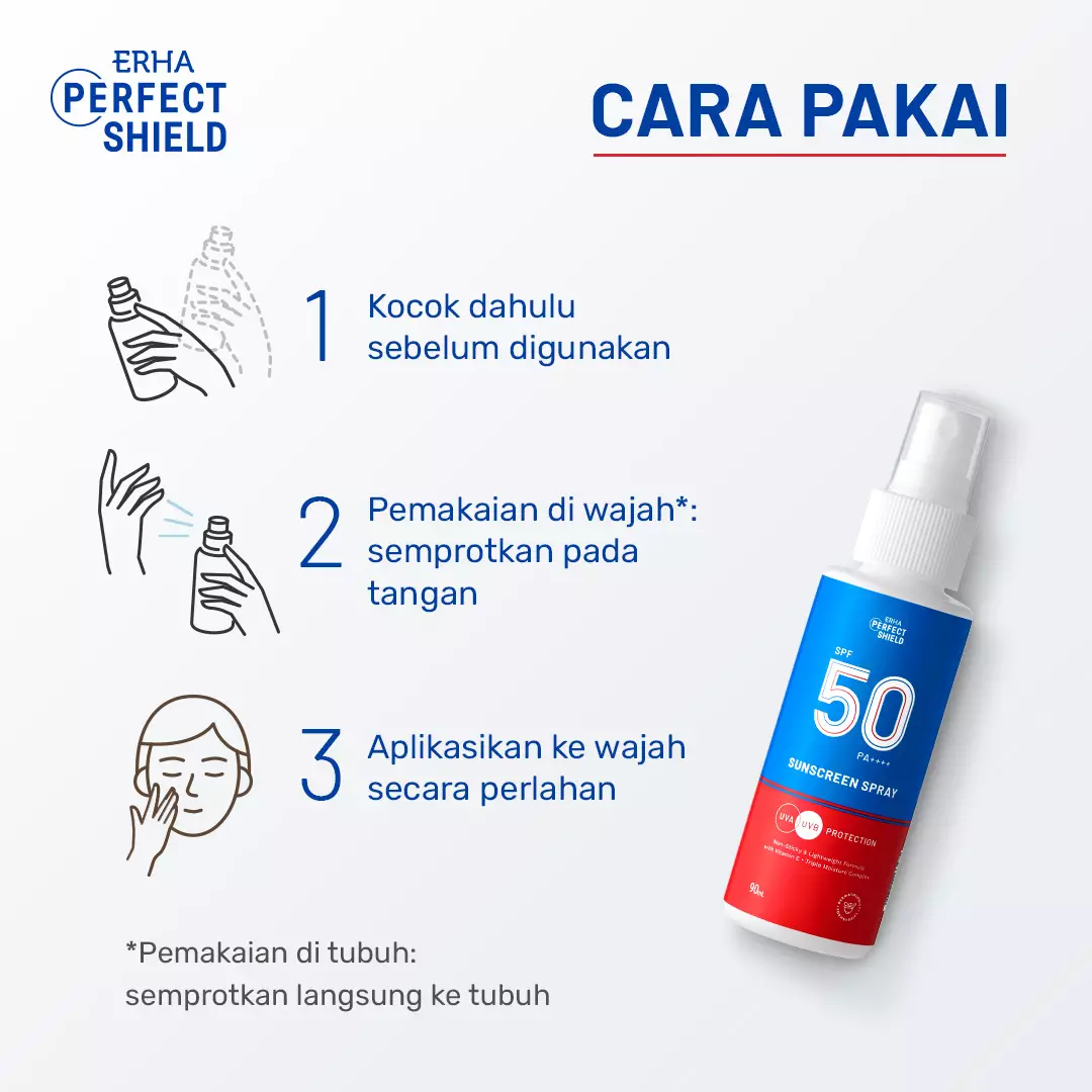 ERHA Perfect Shield Sunscreen Spray 90ml