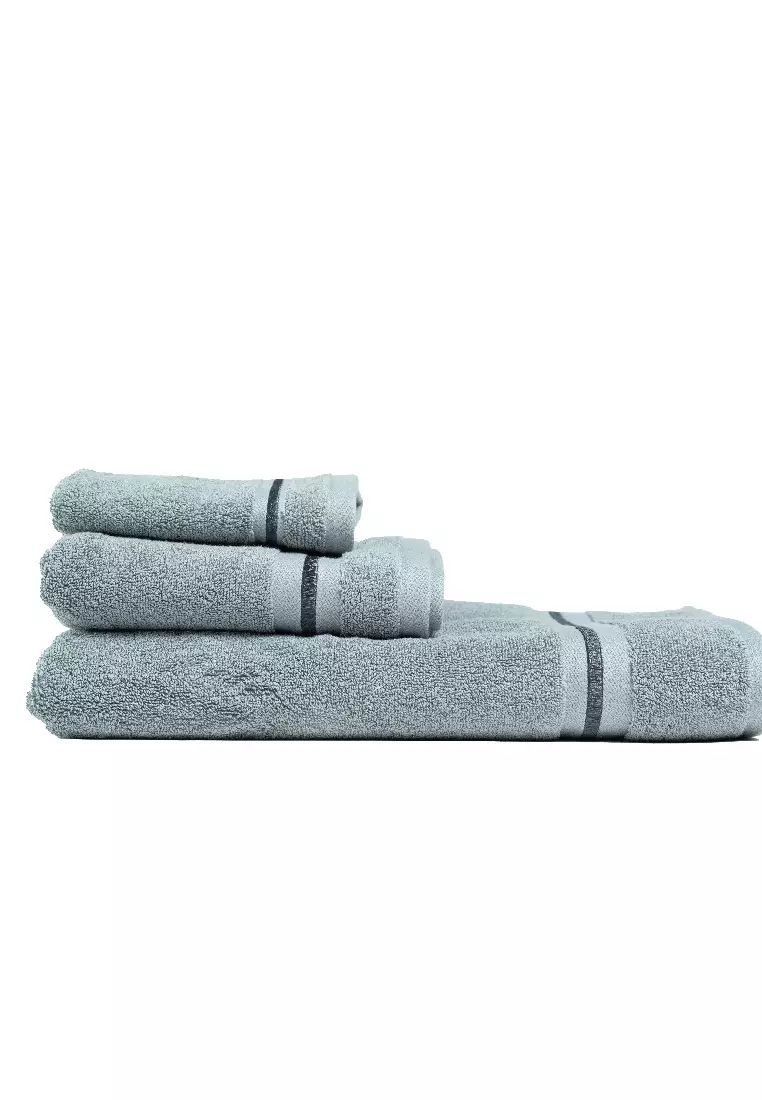 CANNON BRENTLEY EGYPTIAN ULTIMATE GRAY BATH TOWEL - Temptations - Malaysia  Airlines