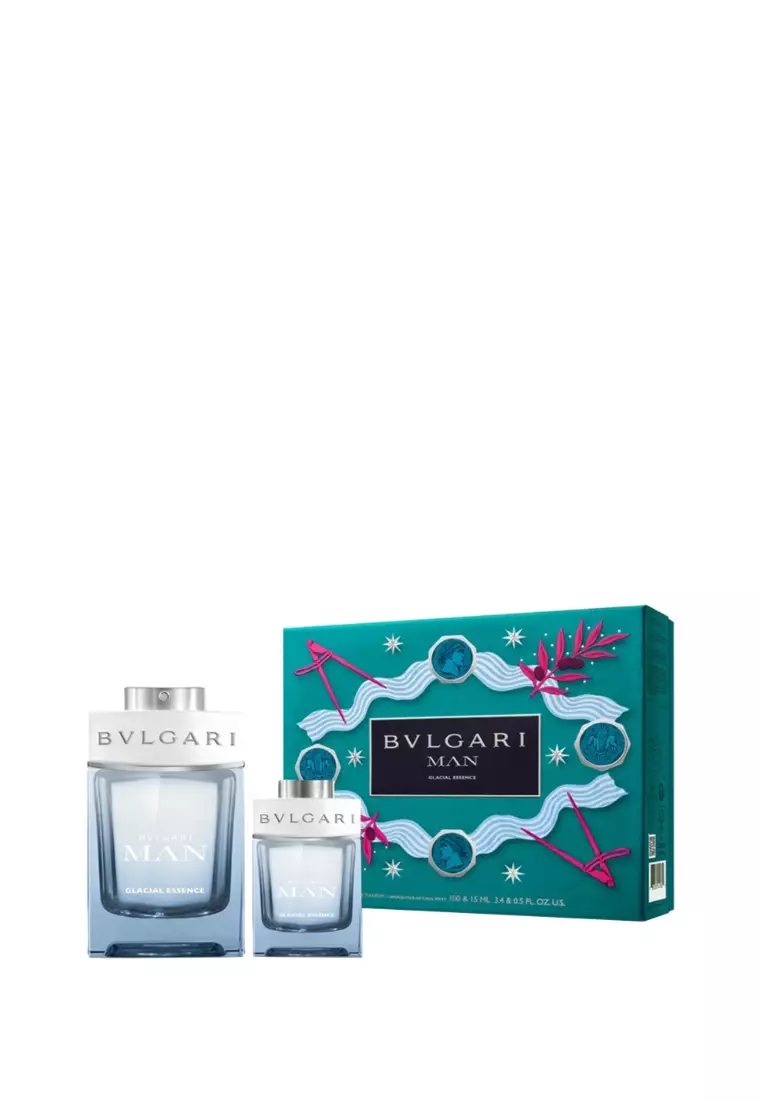 Bvlgari BVLGARI - Man Glacial Essence Eau De Perfume Set 100ml+