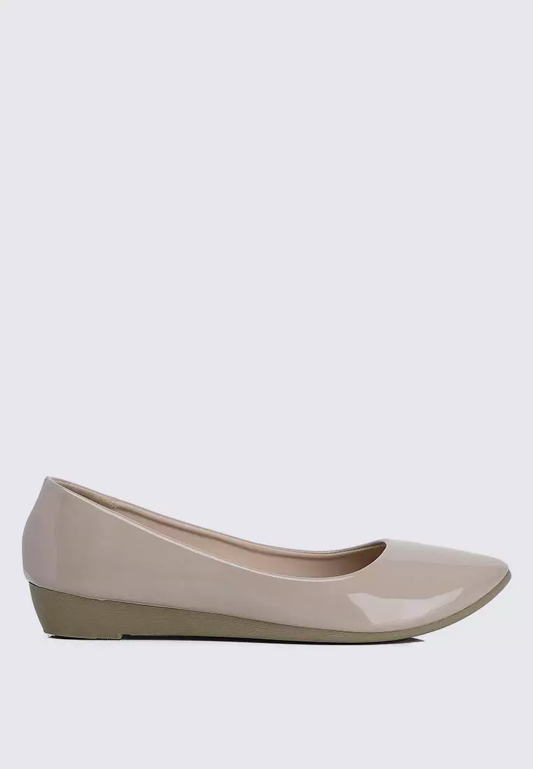 Discount on My Ballerine  shoes - SKU: My Ballerine Lunna Comfy Ballerina In Almond