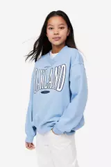Buy H&M Oversized sweatshirt 2025 Online | ZALORA