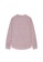 GIORDANO purple Women Cotton Linen V-Neck Long Sleeve Shirt 05341213 0C468AA811C814GS_2