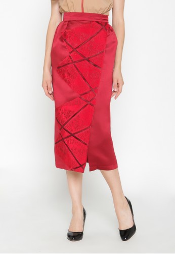 Electra Red Tulip Skirt