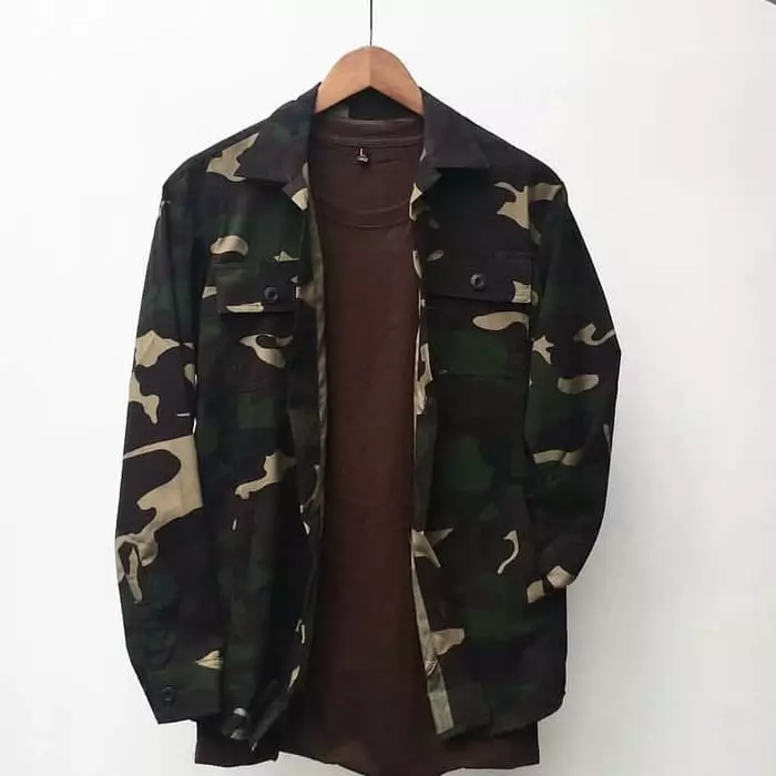 Semi cheap parka camo