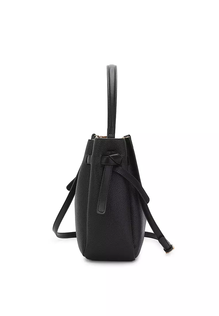 Women's Top Handle Bag / Sling Bag / Crossbody Bag / Shoulder Bag (Tas Tangan Wanita / Tas Selempang Wanita / Tas Bahu Wanita) - Hitam