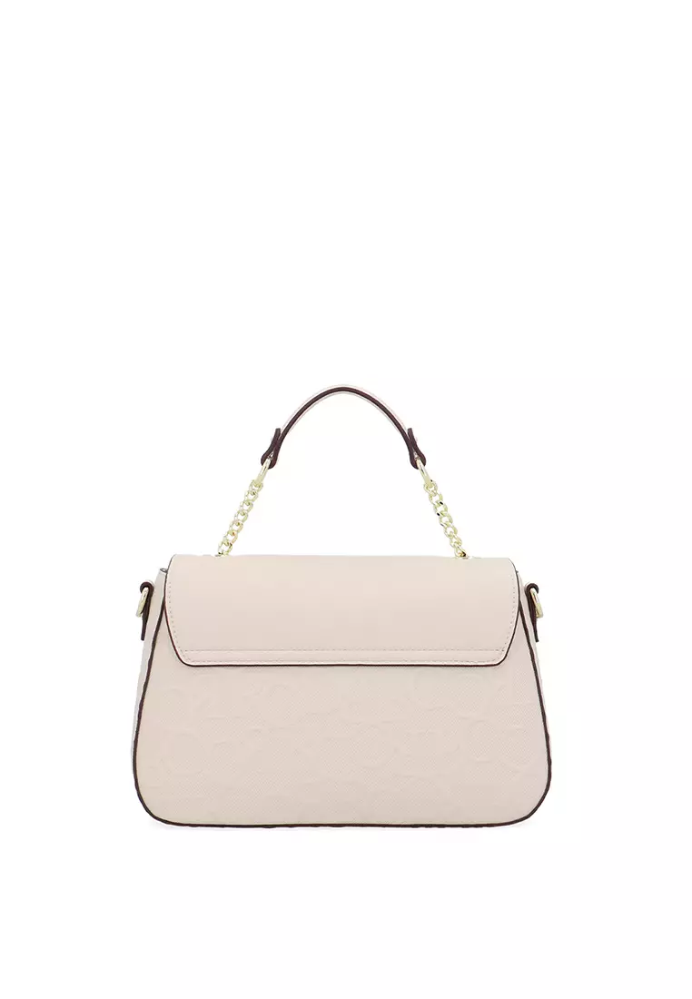 CR Delia Monogram Top Handle - Khaki